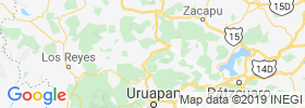 Paracho De Verduzco map